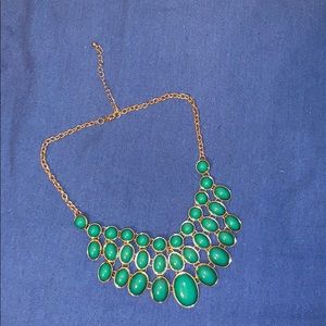 Turquoise & Gold Necklace